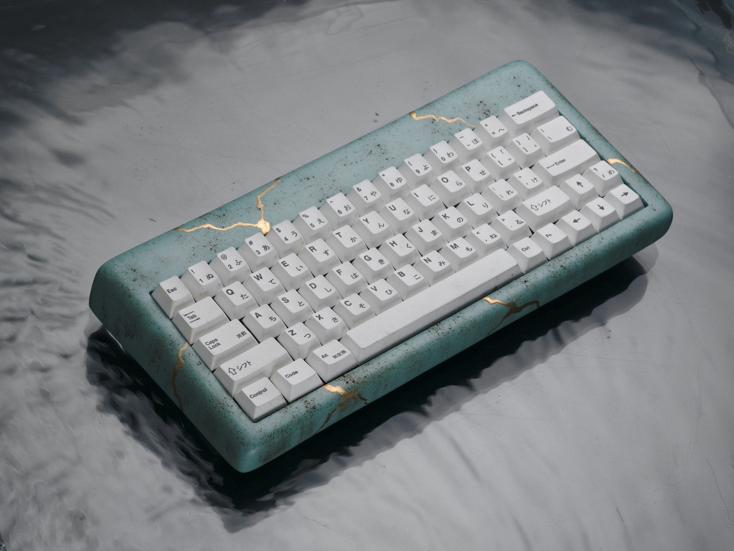 Mason60 Kintsugi- Green Patina