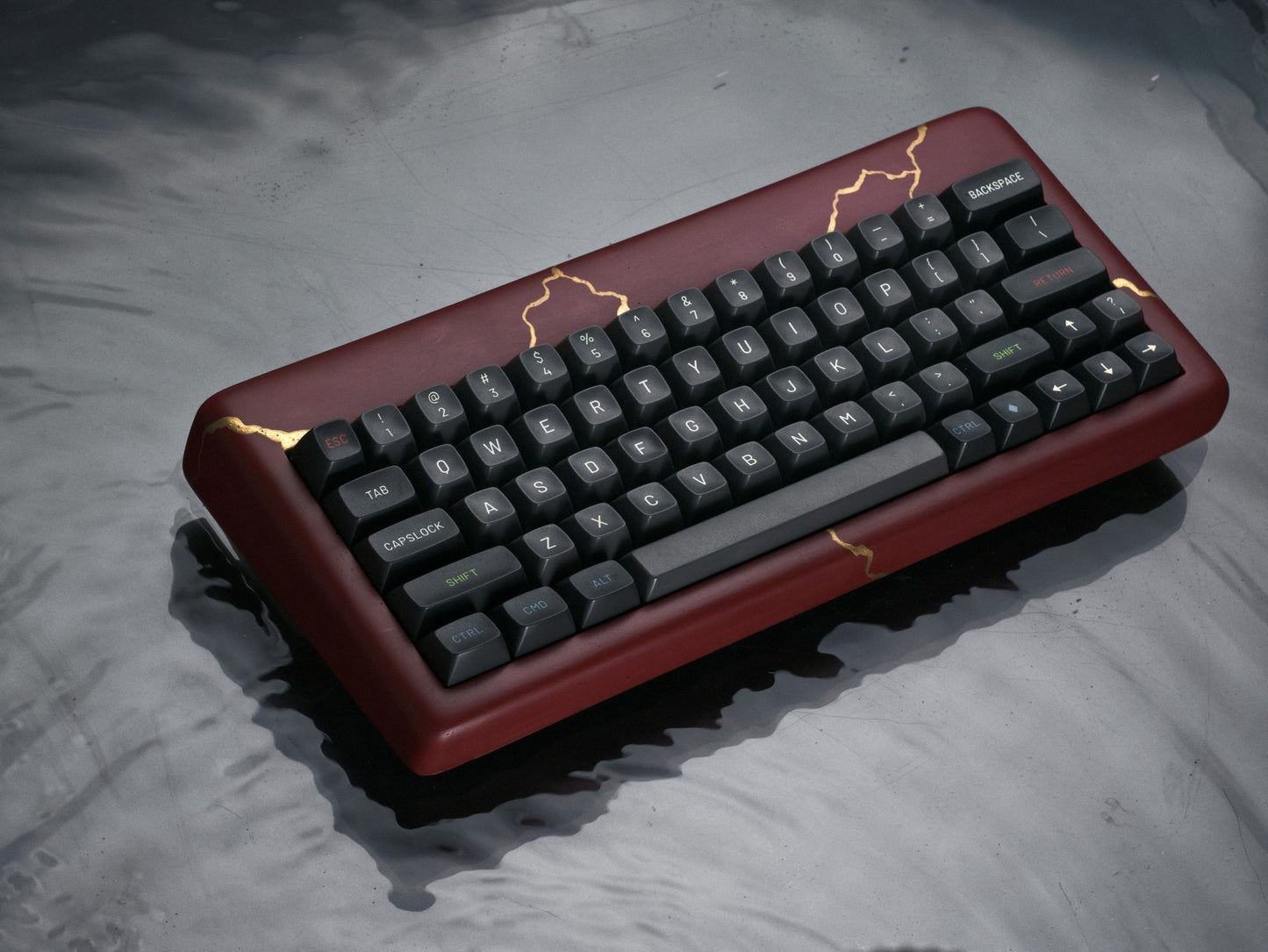 Mason60 Kintsugi- Red 2