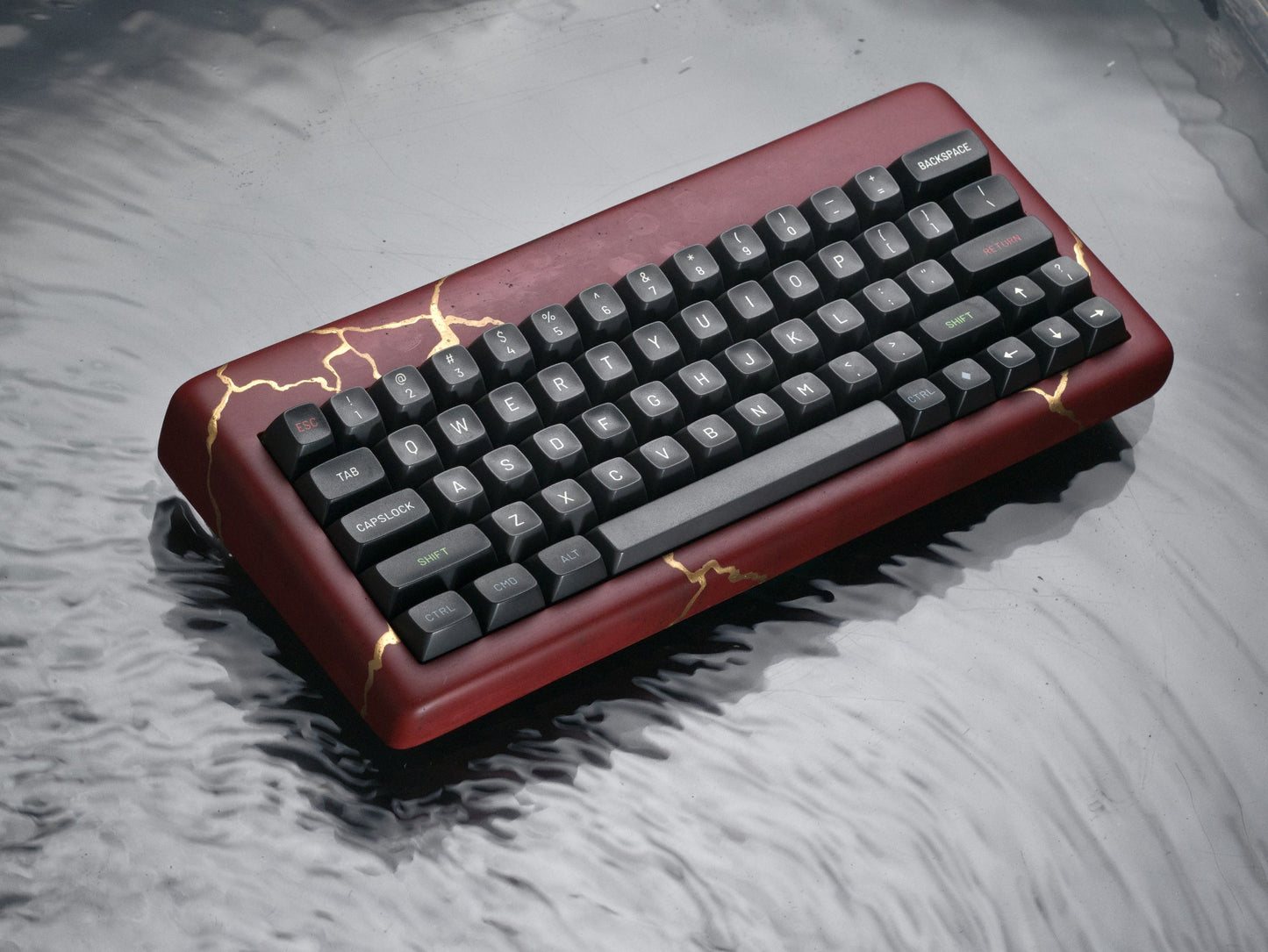 Mason60 Kintsugi- Red 3