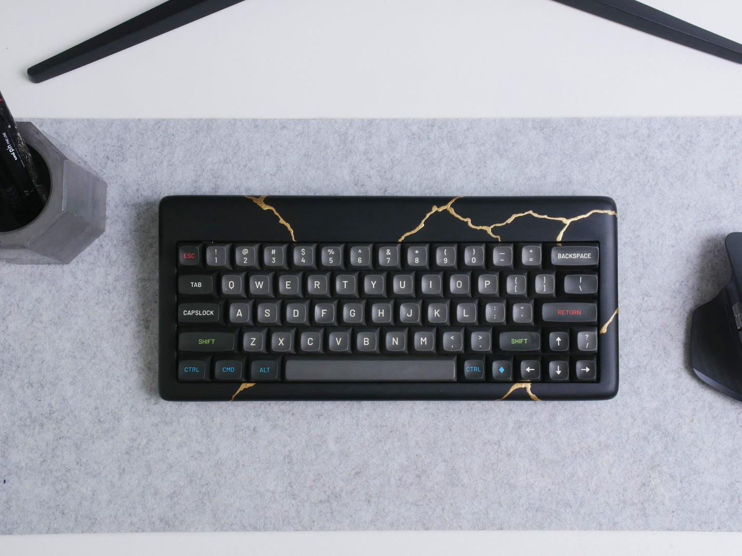 Mason60 Kintsugi- Black 2