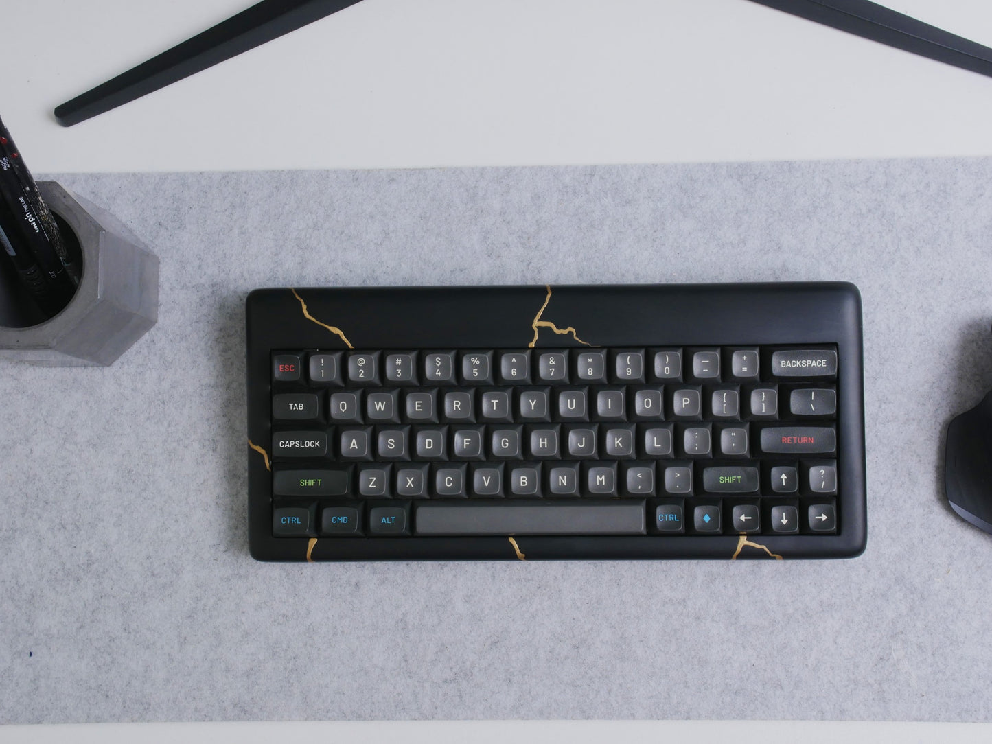 Mason60 Kintsugi- Black 3