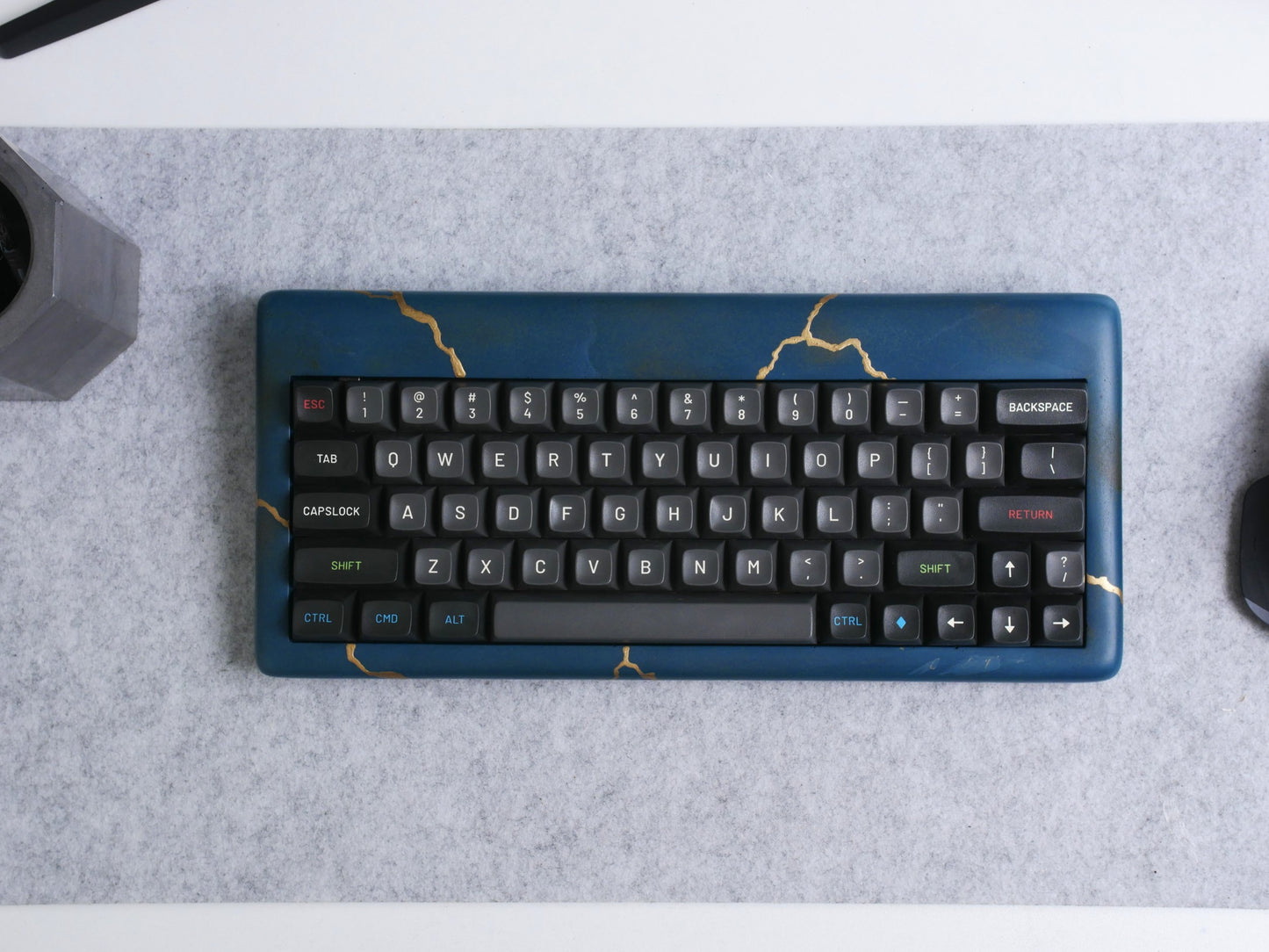 Mason60 Kintsugi- Grey Blue 1