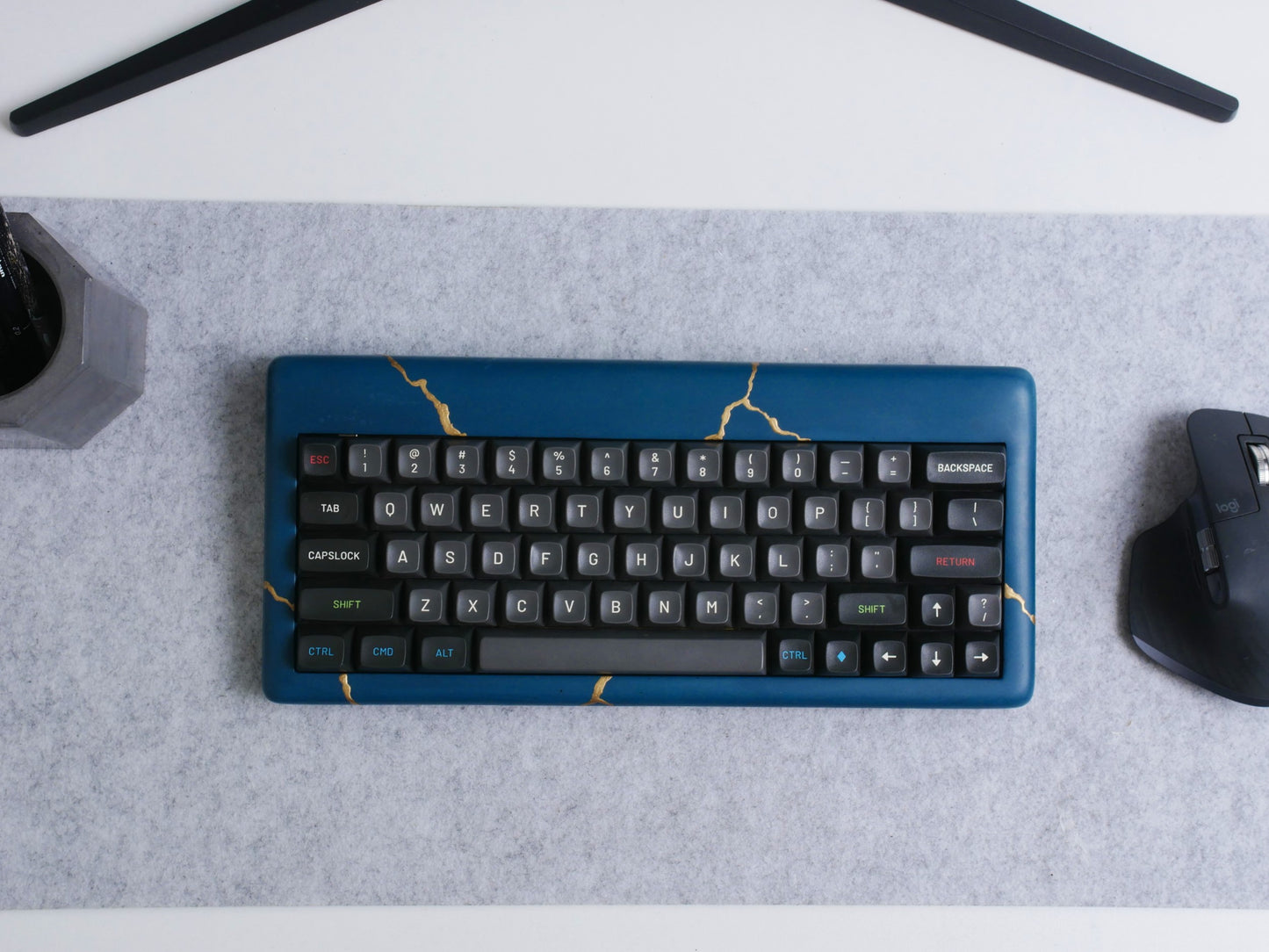 Mason60 Kintsugi- Grey Blue 2