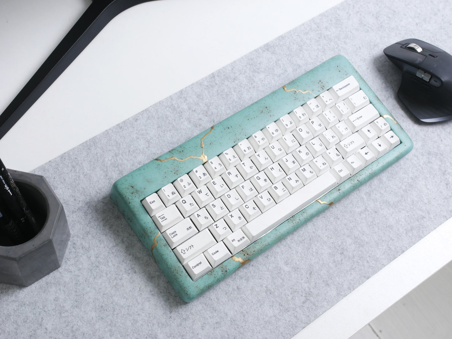 Mason60 Kintsugi- Green Patina
