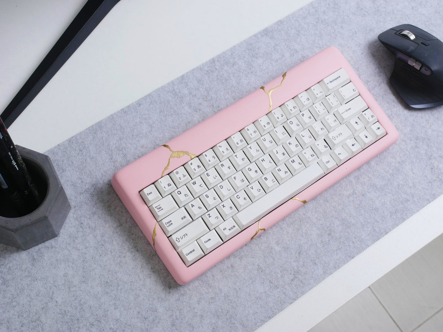 Mason60 Kintsugi- Pink 1