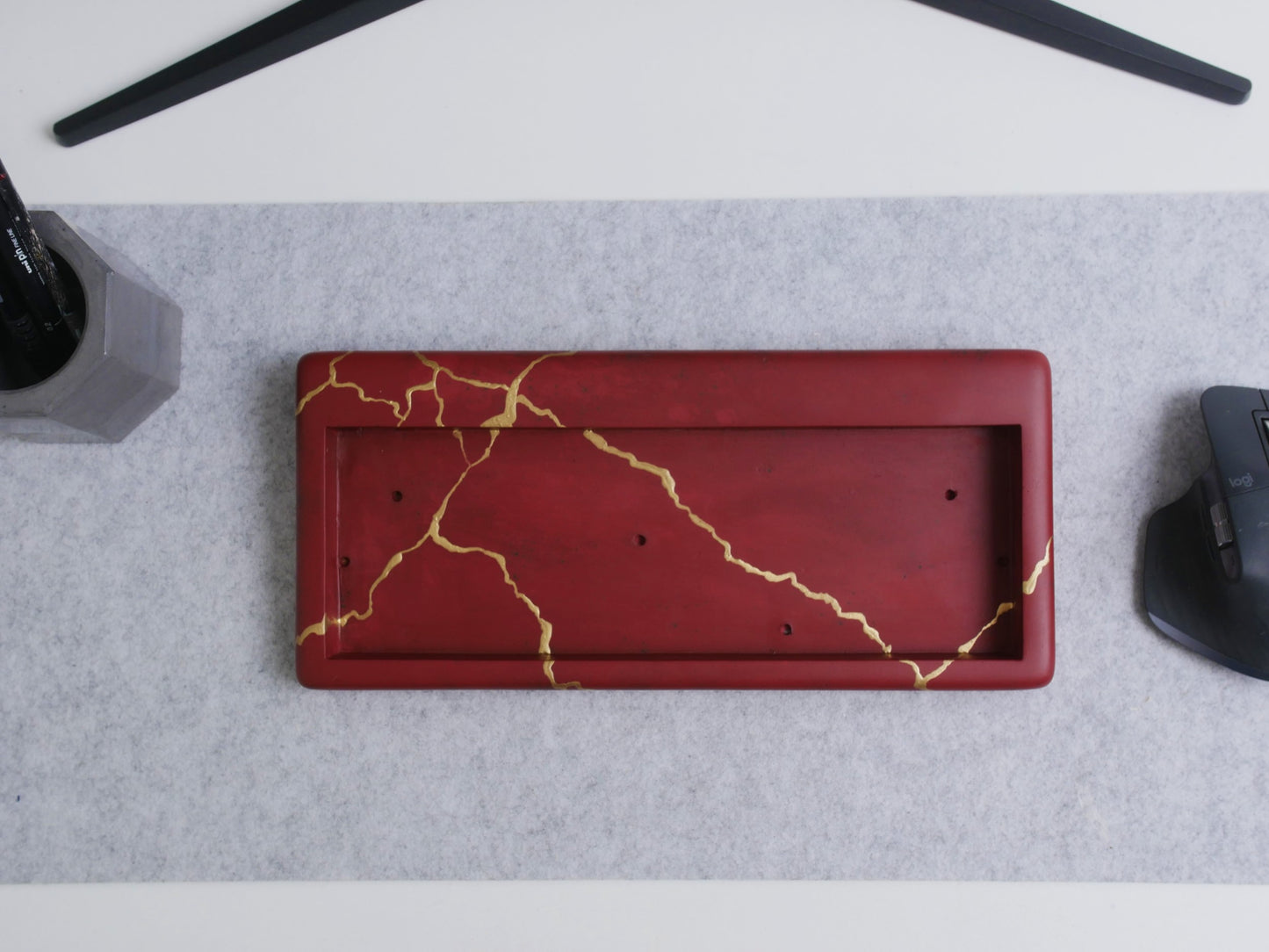 Mason60 Kintsugi- Red 3