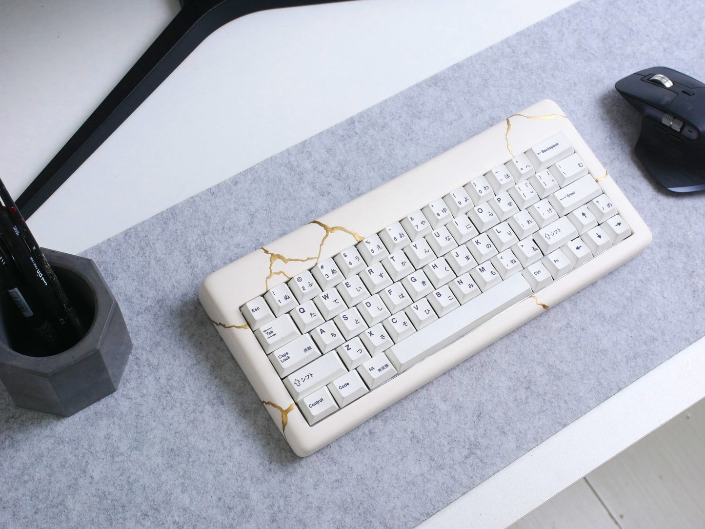 Mason60 Kintsugi- White 3