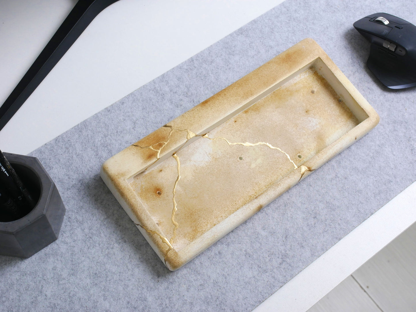 Mason60 Kintsugi- White Patina 2
