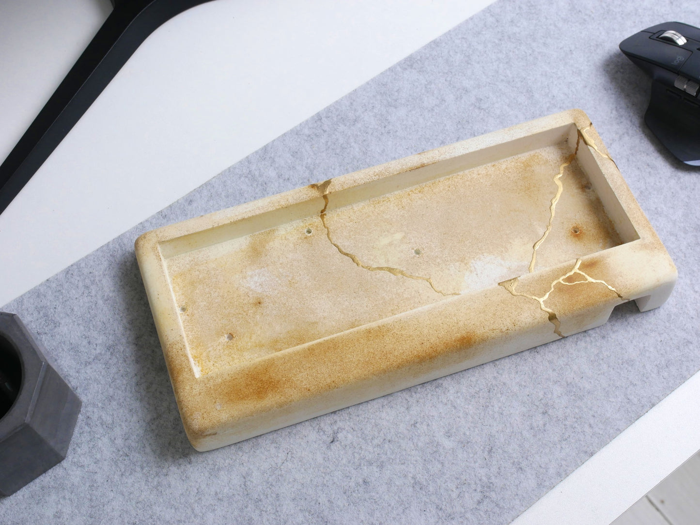 Mason60 Kintsugi- White Patina 2