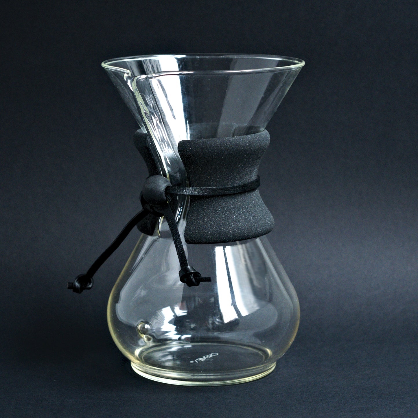 chemex collar black concrete