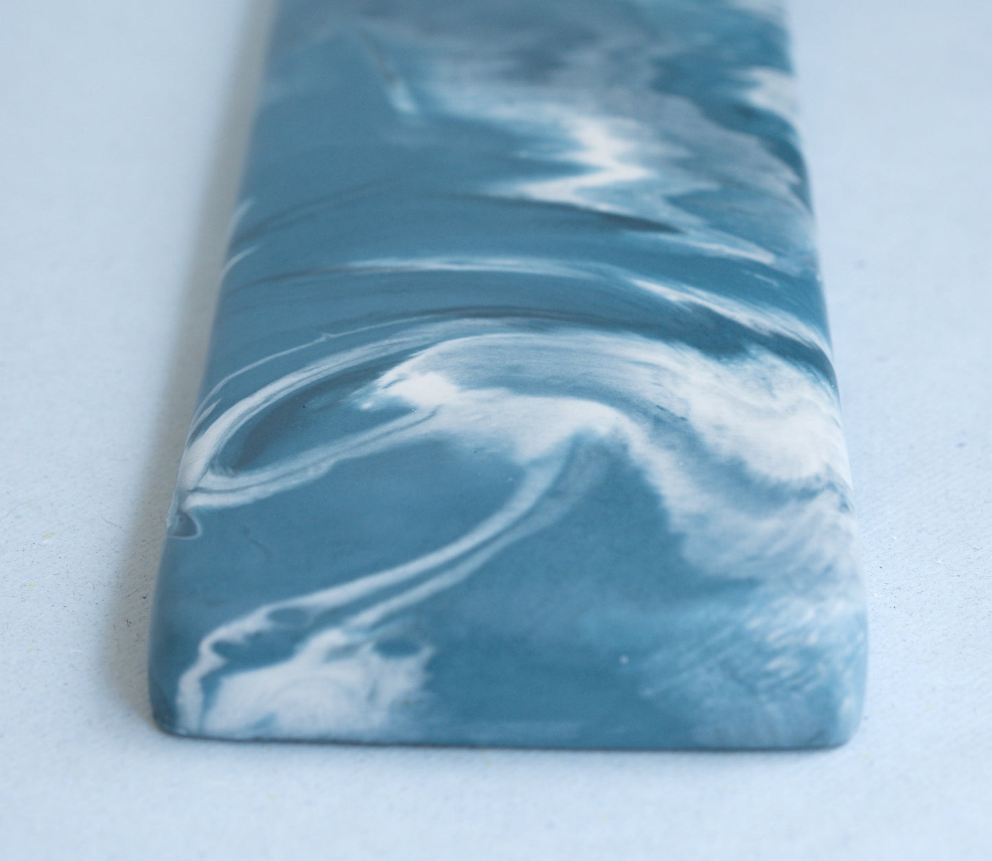 Marbled Wrist rest- Blue Waves
