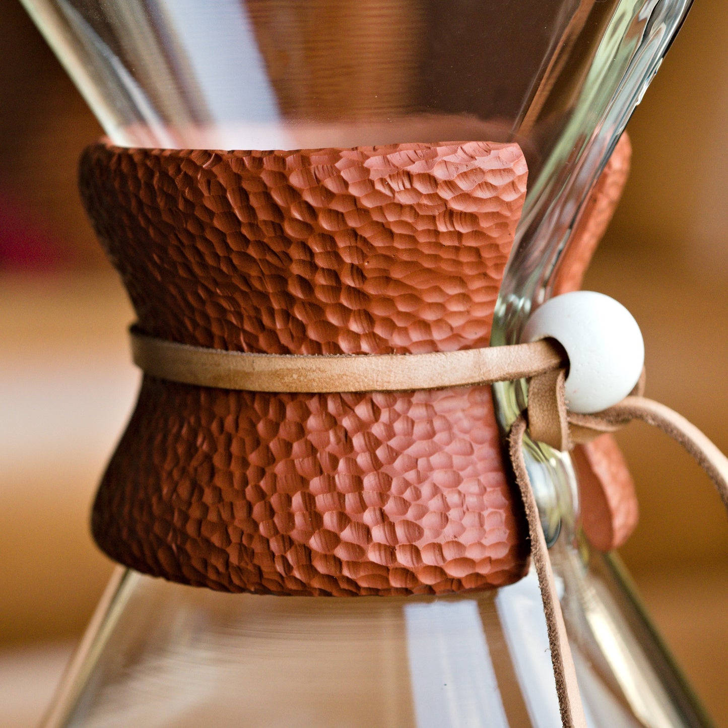 Chemex Collar Carved Terracotta