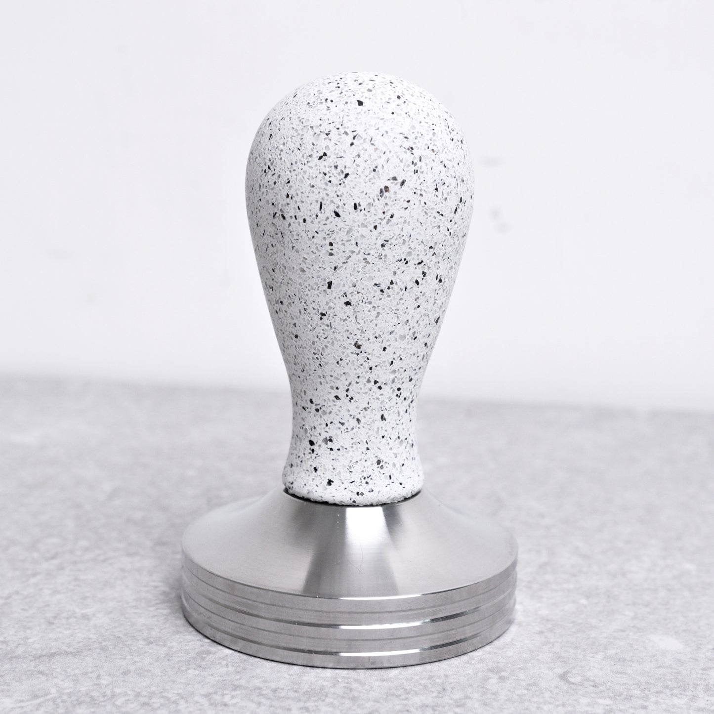 Espresso Tamper- White Granite