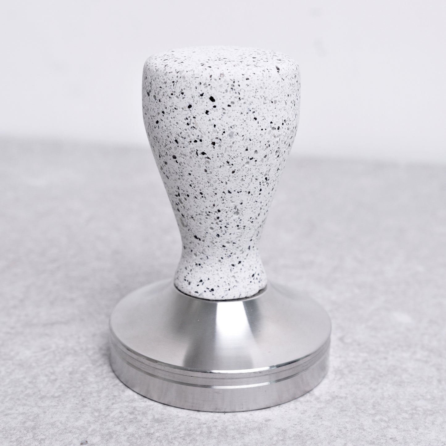 Espresso Tamper- White Granite