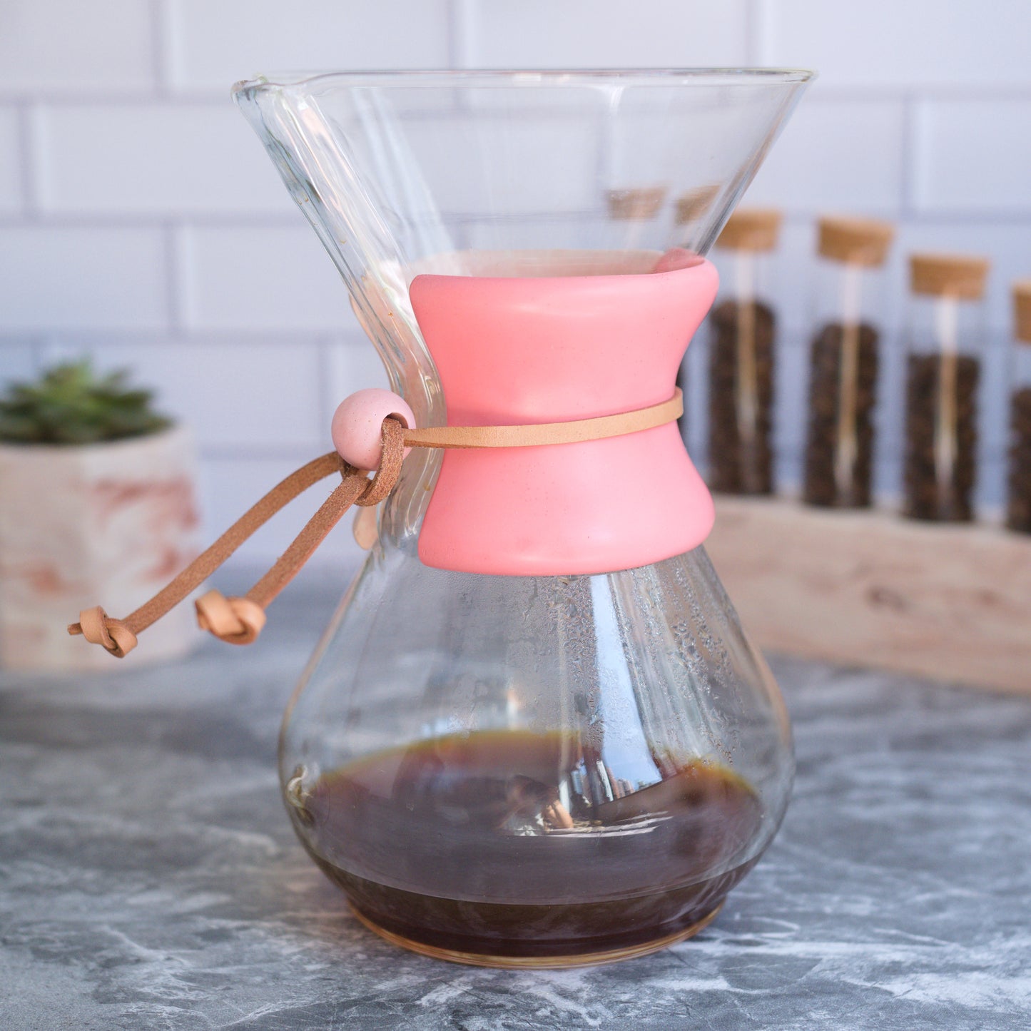 chemex collar pink