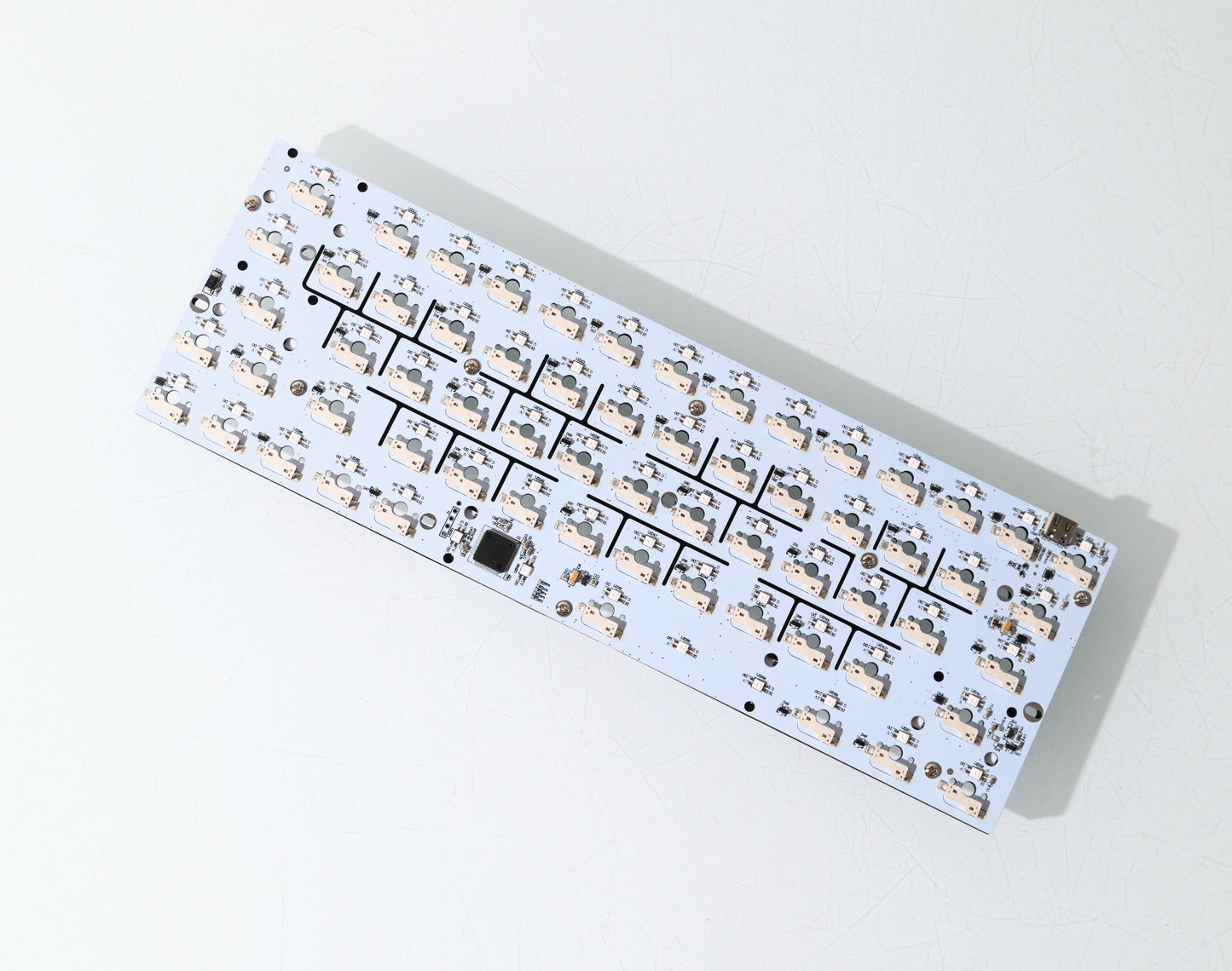 HE63 60% PCB and FR4 Plate