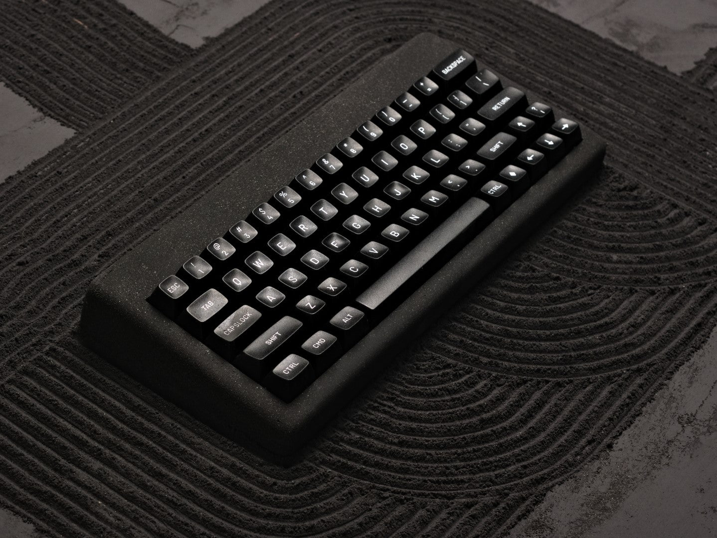 Zen Series Keyboard Kit:  Basalt Black