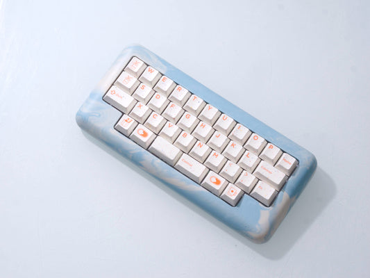 Stonevault- Blue and White Marble Case
