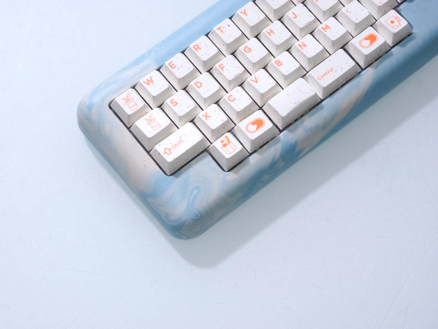 Stonevault- Blue and White Marble Case
