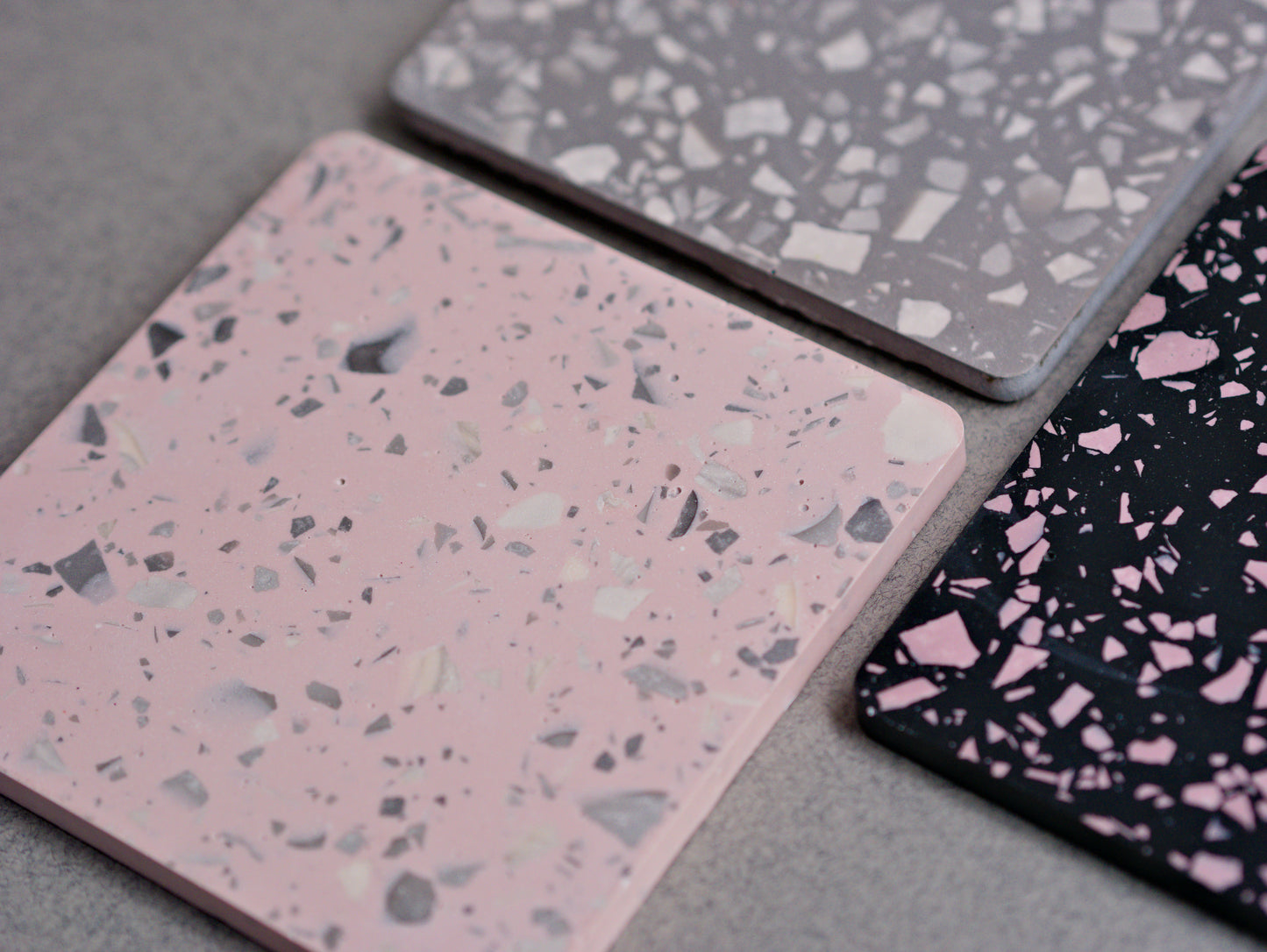 Terrazzo Coaster and Jewelry Tray (prices in USD)