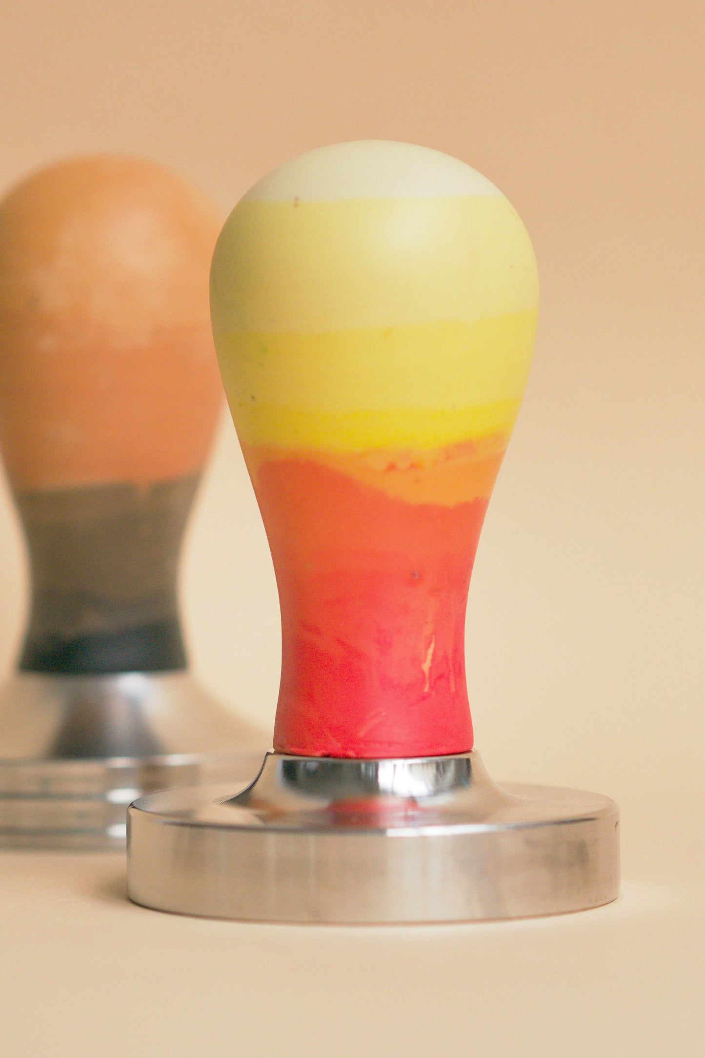 Espresso Tamper- Sunset Orange