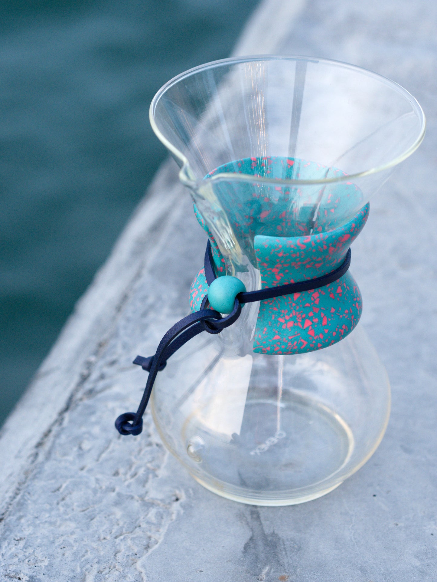 Collar for Chemex- Pretty in Teal