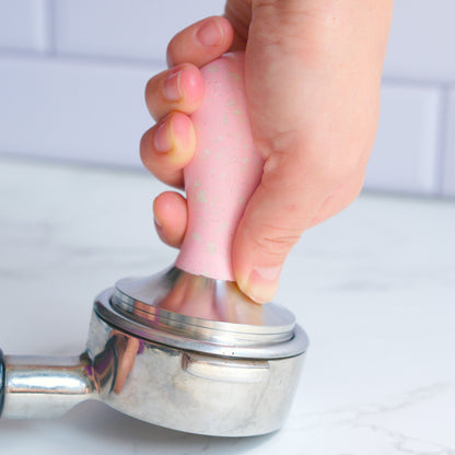 Espresso Tamper- Strawberry Milk
