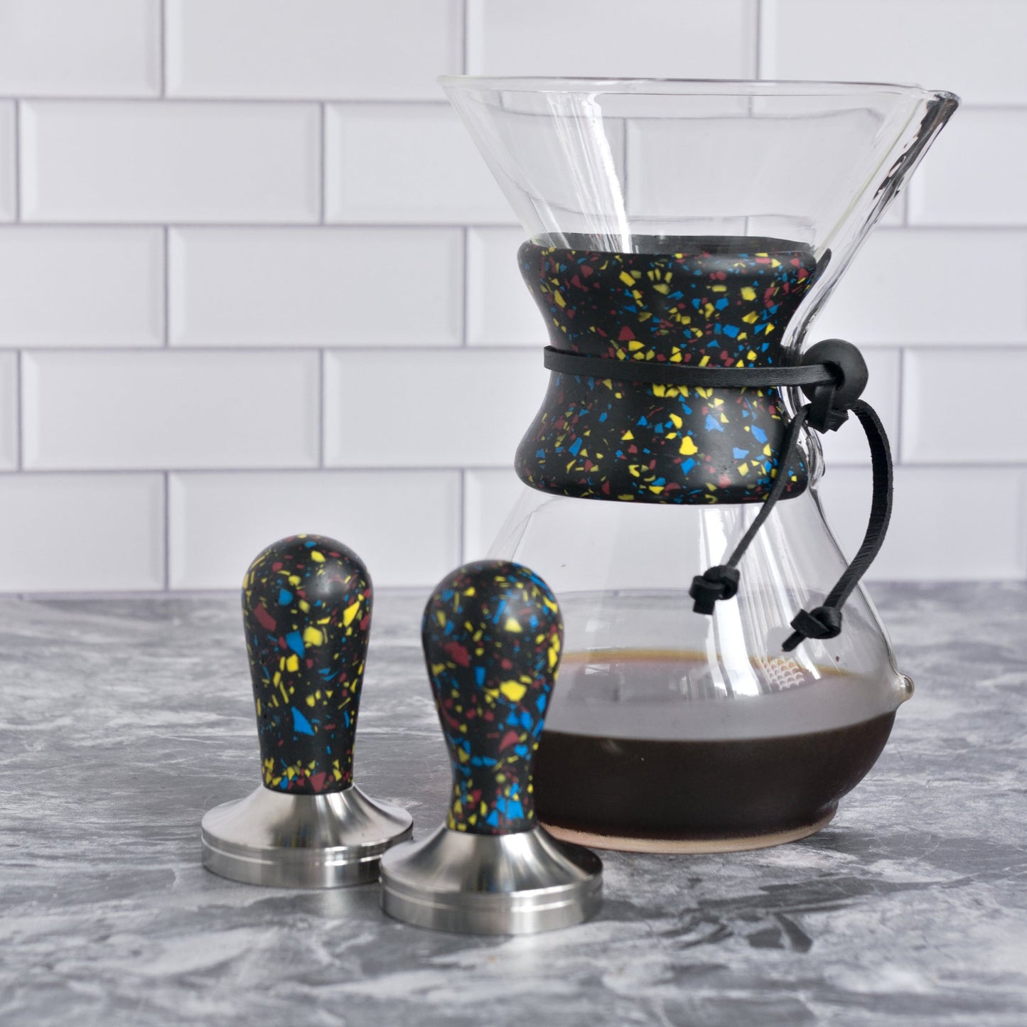 Espresso Tamper- 80's Disco Funfetti