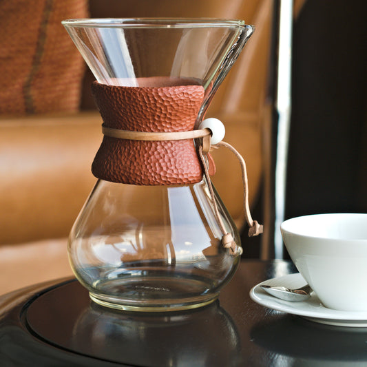 Chemex Collar Carved Terracotta