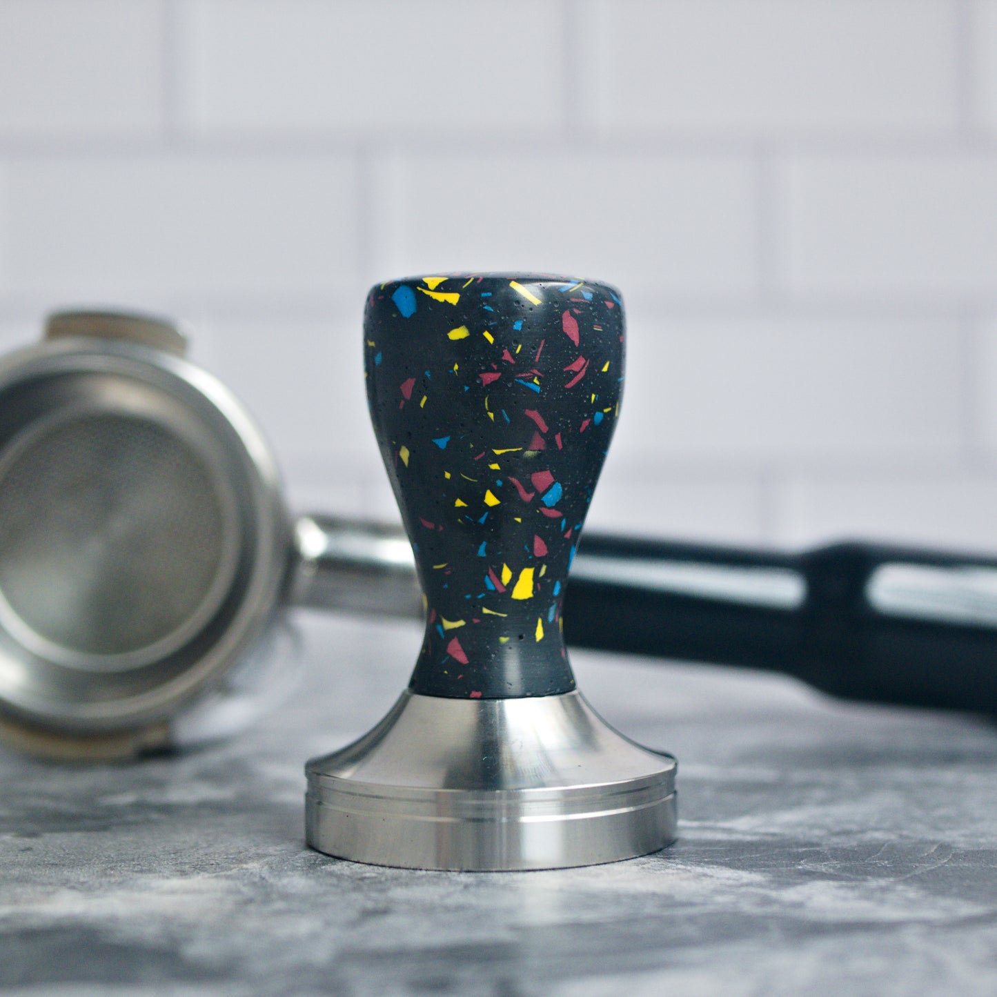 Espresso Tamper- 80's Disco Funfetti