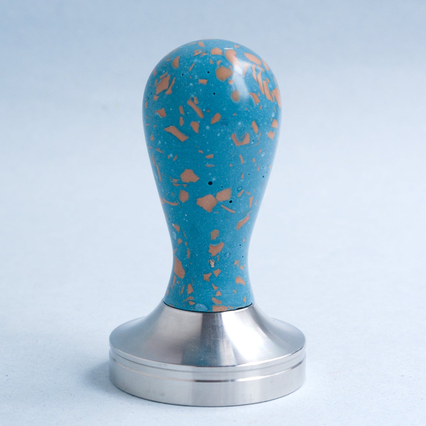 Misfit Tamper- Brown on Blue