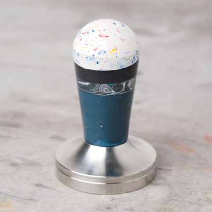 Misfit Tamper- Blue and White layers