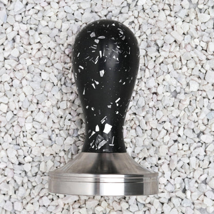 Espresso Tamper- Black Terrazzo