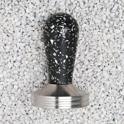 Espresso Tamper- Black Terrazzo