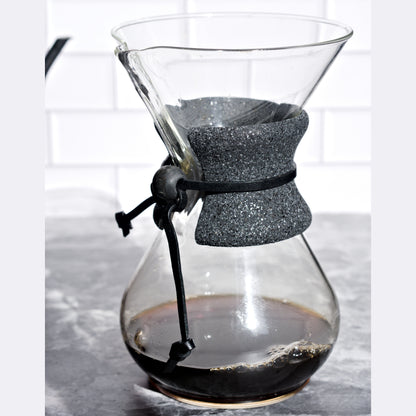 chemex collar black granite concrete