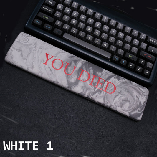 Literally Tarnished Wrist Rest- White