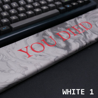 Literally Tarnished Wrist Rest- White