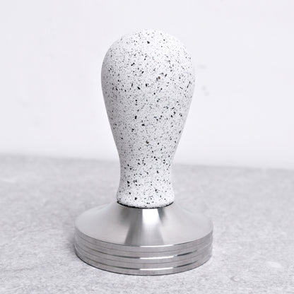 Espresso Tamper- White Granite