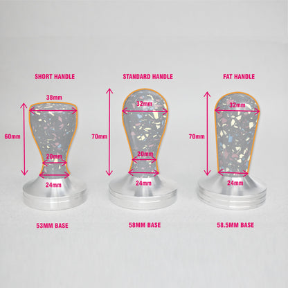 Misfit Tamper- Grey Terrazzo