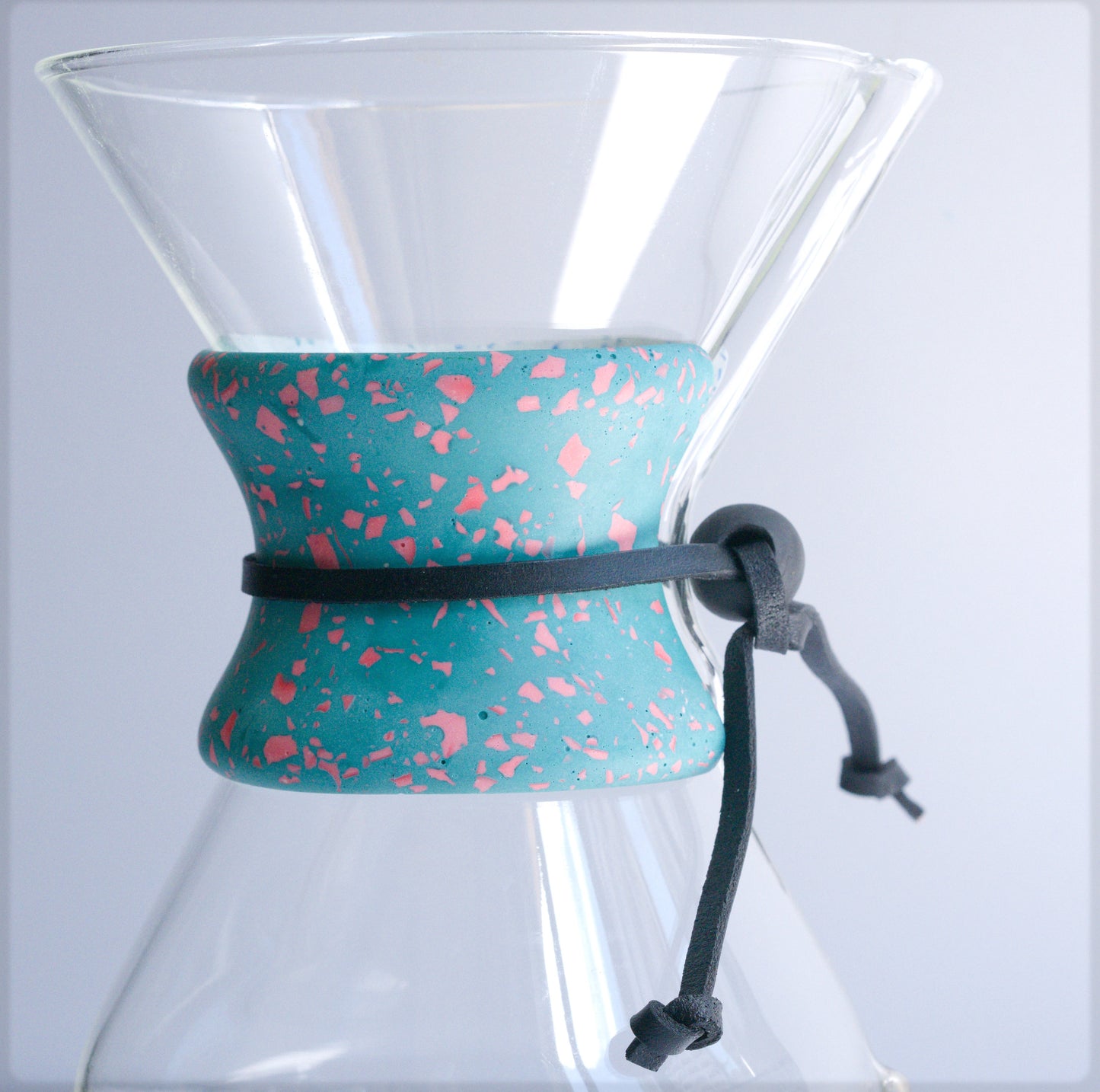 Collar for Chemex- Pretty in Teal