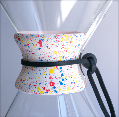 Collar for Chemex- Funfetti (White)
