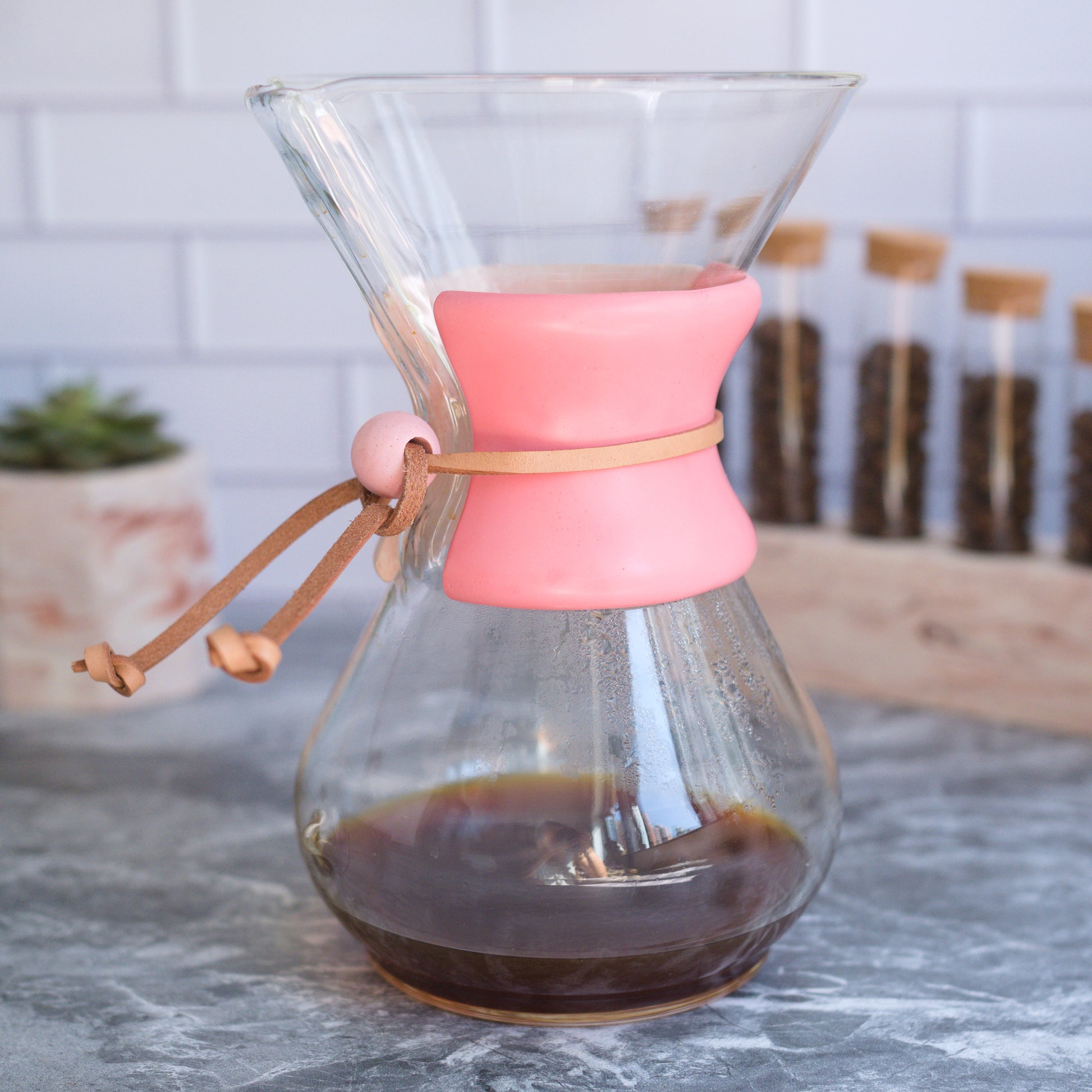 chemex collar pink