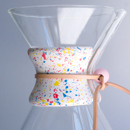 Collar for Chemex- Funfetti (White)