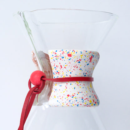 Collar for Chemex- Funfetti (White)