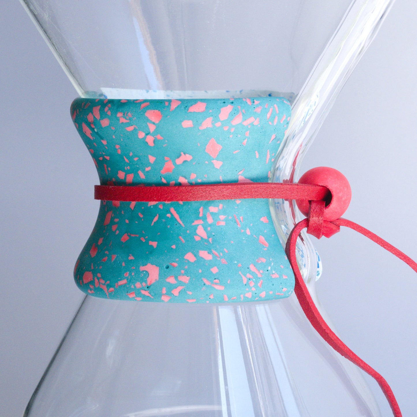 Collar for Chemex- Pretty in Teal