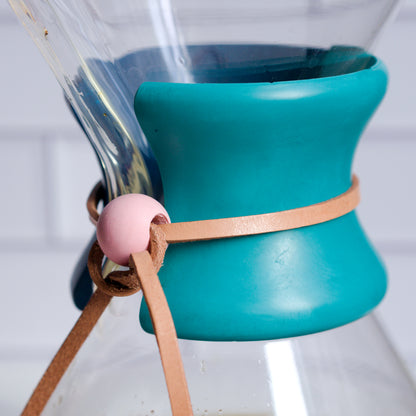 chemex collar teal