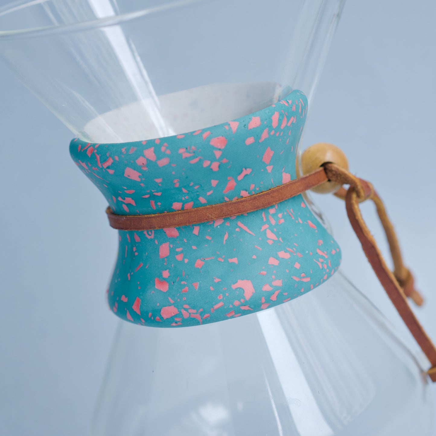 Collar for Chemex- Pretty in Teal